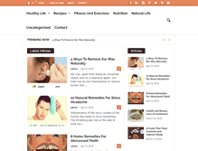 Tablet Screenshot of healthnatural.net